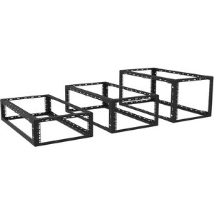Innovation 119-1752 12U Rack Frame - Black - 136.08 kg Maximum Weight Capacity