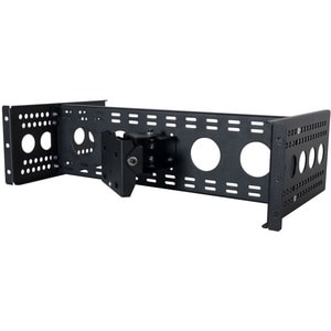 Rack Solutions Rack-mountable Rack Mount Bracket for Monitor, Server - 482.60 mm Rack Width - Black Powder Coat - TAA Comp