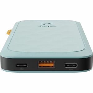 Xtorm Fuel Power Bank - Teal Blue - For iPhone, Mobile Device - 1 x Type-C 18W, 1 x Type-C 20W - Lithium Polymer (Li-Polym