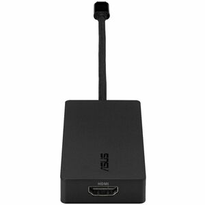 Asus DC110-4IN1-BLK USB 3.2 (Gen 2) Type C Docking Station for Notebook - Charging Capability - 100 W - Black - 1 Displays