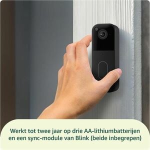 Blink Video Doorbell - Wireless - Black