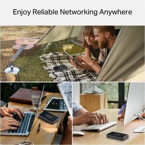 TP-Link M8550 Wi-Fi 6E IEEE 802.11 a/b/g/n/ac/ax 1 SIM Cellular, Ethernet Modem/Wireless Router - 5G - HSPA+, HSPA, WCDMA,