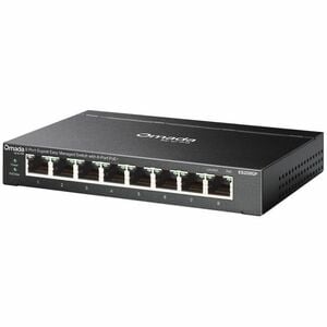 Omada 8-Port Gigabit Easy Managed Switch with 8-Port PoE+ - 8 Ports - Manageable - Gigabit Ethernet - 10/100/1000Base-T - 