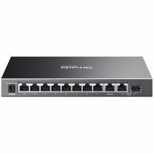 Omada 10-Port Gigabit Easy Managed Switch with 8-Port PoE+ - 10 Ports - Manageable - Gigabit Ethernet - 10/100/1000Base-T,
