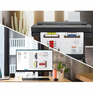 Impresora láser de gran formato HP Designjet T650