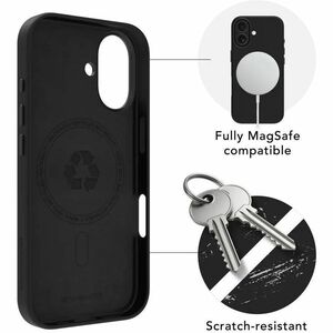 dbramante1928 ApS Roskilde Case for Apple iPhone 17 Smartphone - Midnight - Soft-touch - Stain Resistant, Scratch Resistan