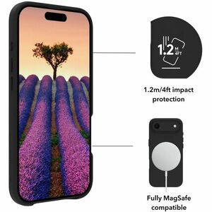 dbramante1928 ApS Roskilde Case for Apple iPhone Air Smartphone - Black - Impact Resistant, Drop Resistant, Scratch Resist