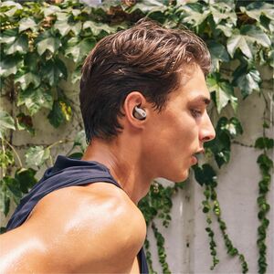 Apple Powerbeats Fit - Wireless Fitness Earbuds with Secure Fit - Gravel Grey - Siri - Stereo - True Wireless - Bluetooth 