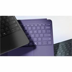 Microsoft Tastatur/Cover für 30,5 cm (12 Zoll) Microsoft Surface Pro Tablet - Deutsch Tastatur - Schiefer - Plastik Körper
