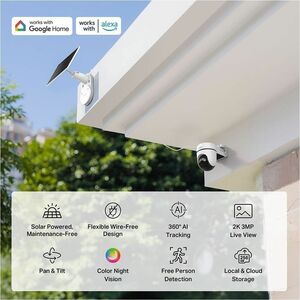 Telecamera di rete TP-Link TC90 2K - 1 - 10 m Colore Visione notte - 2304 x 1296 - 4 mm Fisso Lens - 15 fps - CMOS - Wi-Fi