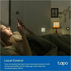 Tapo Mini Smart Wi-Fi Socket Tapo P100 - 230 V AC / 10 A, 120 V AC - Alexa Supported