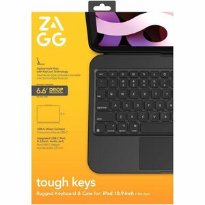 ZAGG-KB-Tough Keys-Apple-iPad (A16/Gen10)-FG-BLK-UK-retail