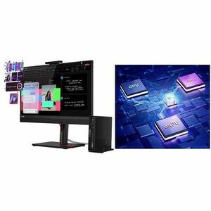 Desktop Computer Lenovo ThinkCentre M70q Gen 6 13A4004CGE - Intel Core Ultra 5 225T - 16 GB - 512 GB PCI Express NVMe 4.0 