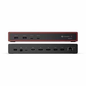 Lenovo ThinkPad Docking Station for Notebook, Monitor - Charging Capability - 135 W - Eclipse Black - 4 Displays Supported