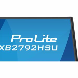 iiyama ProLite 27" (68.6 cm) IPS Full-HD-Panel mit 4-seitigem Slim-Bezel, Energieeffizienzklasse B und höhenverstellbarem 