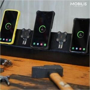 MOBILIS Energia 120 W Charging Station - 1 Pack - For Receiver - Europe - Black