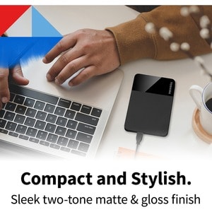 Disco Duro Pórtatil Toshiba Canvio Ready HDTP320XK3AA - Externo - 2TB - Negro - MAC Dispositivo compatible - USB 3.0 - 1 S