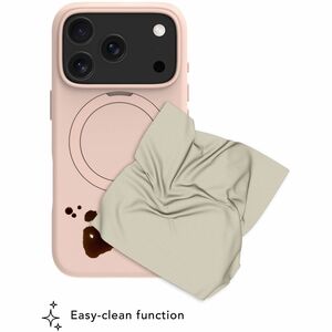 dbramante1928 ApS Roskilde Case for Apple iPhone 17 Pro Smartphone - Pink Sand - Soft-touch - Scratch Resistant, Stain Res