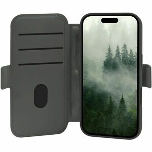 dbramante1928 ApS Lynge Carrying Case (Wallet) Apple iPhone 17 Smartphone - Forest Shadow - Stain Resistant - Plastic, Lea