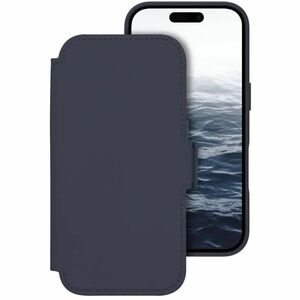 dbramante1928 ApS Lynge Carrying Case (Wallet) Apple iPhone 17 Smartphone - Deep Water - Stain Resistant - Leather Body - 