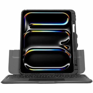Targus VersaVu THZ988NO Tastatur/Cover (Folie) für 27,9 cm (11 Zoll) bis 33 cm (13 Zoll) Apple iPad Pro 11 (2024), iPad Pr