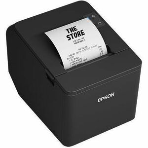 Epson TM-T82IV POS System, Mobile Direct Thermal Printer - Monochrome - Wall Mount - Receipt Print - Ethernet - USB - Seri
