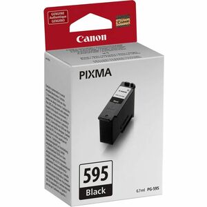 Canon PG-595 Original Standard Yield Inkjet Ink Cartridge - Black - 1 Pack - 6.7 mL - 180 pages