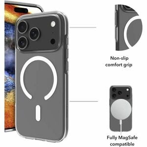 dbramante1928 ApS Greenland Pro Case for Apple iPhone 17 Pro Max Smartphone - Clear - Impact Resistant, Anti-slip, Drop Re