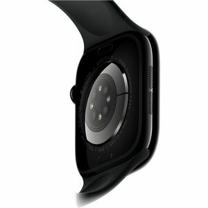 Apple Watch Series 11 Smart Watch - 46 mm Case Height - 39 mm Case Width - Jet Black Case Color - Black Band Color - Alumi