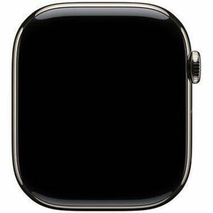 Apple Watch Series 11 Smart Watch - Natural Case Color - Stone Grey Band Color - Titanium Case Material - Rubber Band Mate