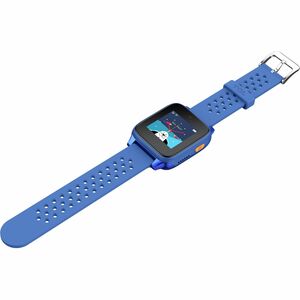 TCL MOVETIME MT46X Smartwatch - Kinder - Blau Body Color - Wireless LAN - 4G - Kamera, Push-Benachrichtigung, SMS, Alarm, 