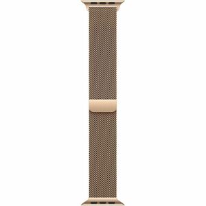 Apple Watch Series 11 Smartwatch - Golden Tasche, Farbe - Golden Band Color - Titan Gehäusematerial - Gummi Band Material 