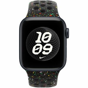 Apple 40mm Midnight Black Nike Sport Band - S/M - Adjustable - Small (S)/Medium (M) - Pin-and-tuck Attachment - Midnight B