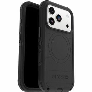 OtterBox Defender Series Pro Carrying Case (Holster) Apple iPhone 17 Pro Smartphone - Black - Bump Resistant, Drop Resista