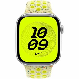 Apple Einstellbar Smartwatch-Band - Medium (M)/Large (L) - Pin & Tuck Aufsatz - Aluminium, Fluorelastomer