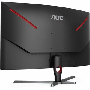Monitor LED para juegos AOC C32G3E 32" (81.3cm) Class Full HD Pantalla curva - 16:9 - Negro, Rojo - 31.5" (80cm) Viewable 
