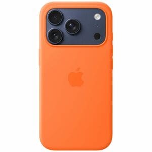 Apple Case for Apple iPhone 17 Pro Smartphone - Orange - Silky, Soft-touch - Scratch Resistant, Drop Resistant - Silicon, 
