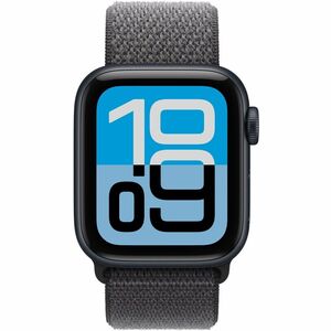Apple Adjustable Smartwatch Band - One Size - Hook & Loop Attachment - Dark Grey - Nylon, Polyester