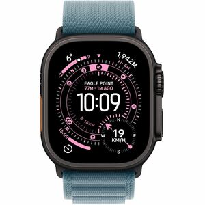 Apple Rugged Smartwatch Band - Medium (M) - G-hook Attachment - Light Blue - Polyester