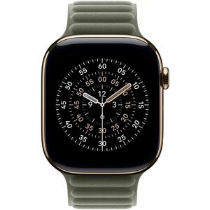 Apple Adjustable Smartwatch Band - Medium (M)/Large (L) - Magnet Attachment - Sage Gray - Polyester