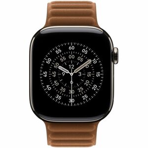 Apple Adjustable Smartwatch Band - Small (S)/Medium (M) - Magnet Attachment - Caramel - Polyester