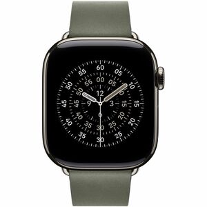 Apple Adjustable Smartwatch Band - Large (L) - Buckle Attachment - Sage Gray - FineWoven, Vectran Weave, Polyester