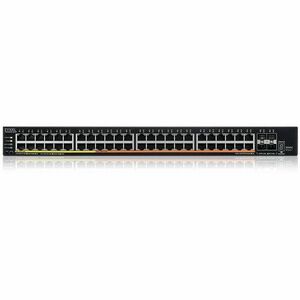ZYXEL XMG2230-52HP Ethernet Switch - 48 Ports - Manageable - Gigabit Ethernet, 2.5 Gigabit Ethernet, 10 Gigabit Ethernet -