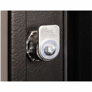 Digitus 12U Rack-mountable Rack Door for Rack - Black - Glass, Steel