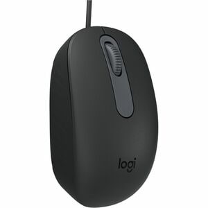 Logitech M86 鼠标 - A 型 USB - 光学机械 - 3 按钮 - 黑色 - 1 - 电缆 - 8000 dpi