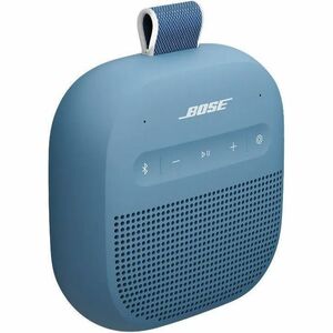 Bose SoundLink Micro Tragbar Bluetooth Lautsprechersystem - Google Assistant Unterstützt - Blau - Aufladbarer Akku