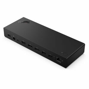Lenovo ThinkPad Thunderbolt 4 Docking Station für Notebook, Bildschirm, Monitor - Ladefunktion - 135 W - Schwarz - 4 Unter