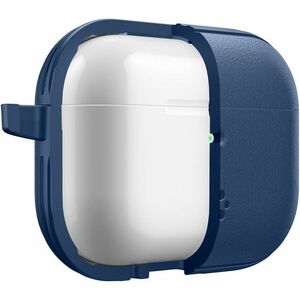 Spigen Vault Carrying Case Apple AirPods Pro 3 - Navy Blue - Drop Resistant, Anti-slip - Polycarbonate, Thermoplastic Poly