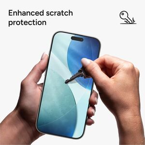 InvisibleShield Glass Elite. Markenkompatibilität: Apple, Kompatibilität: iPhone 17, Schutzfunktion: Bruchfest, Staubresis