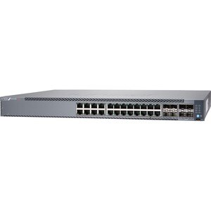 Juniper EX4100 EX4100-24T 24 Ports Manageable Ethernet Switch - 10 Gigabit Ethernet, Gigabit Ethernet, 25 Gigabit Ethernet